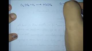 Organometallic Chemistry  Part 9 Hydroformylation using Cobalt and Rhodium catalyst [upl. by Nylsirk949]