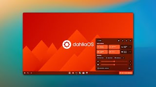 dahliaOS  A Unique Linux Distribution Based on Google Fuchsia First Look [upl. by Ellecram]