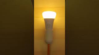 64 Factory reset of the Philips HUE A60 dimmable Zigbee E27 smart bulb with 1100 lumen [upl. by Doak]