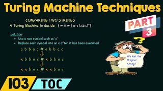 Turing Machine Programming Techniques Part 3 [upl. by Nanaj]