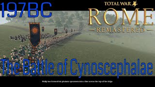 The Battle of Cynoscephalae  197BC  Total War  Rome Remastered [upl. by Elroy758]