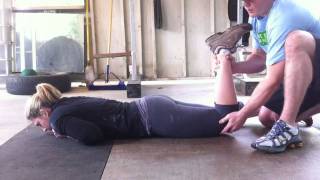 Deep six lateral rotator partner stretch [upl. by Nylehtak]