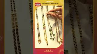 Long Gold Nallapusalu Chains  2024 Long Black Beads Chain Designs Gold  Siri Shopping Mall [upl. by Helyn664]