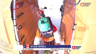 Kylie Sivell CAN 3rd place SKI WOMEN  FWT18 Kicking Horse Golden BC [upl. by Domonic]