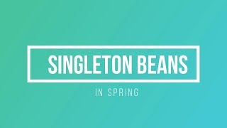 Singleton scope in spring VS singleton class in java Interview 2019 [upl. by Haneeja]