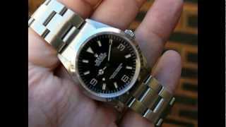 Rolex Explorer 1 14270  Paul Pluta Prestige Watch Review Special [upl. by Olivero469]