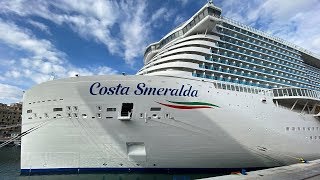 Costa Smeralda Cruise Ship Tour 4K [upl. by Bainbrudge854]