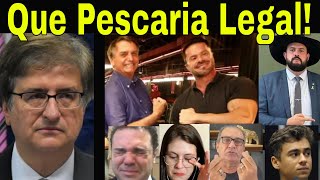 DIREITA EM CHAMAS BOLSONARO QUEIMA E CHAMUSCA ALIADOS PF PASTOR RECLAMA DE PESCA VEM ROBALO AÍ [upl. by Minier662]