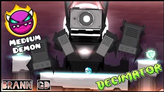 quotDecimatorquot by KingEggplant987 Medium DemonPlatformer  Geometry Dash 22 [upl. by Ecertal905]