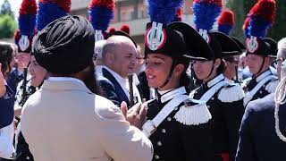 Velletri RM  Cerimonia di Giuramento degli Allievi Carabinieri del 143° Corso [upl. by Ahsinahs466]