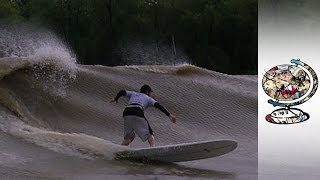 Chasing the Pororoca the Longest Wave in the World [upl. by Desmund]