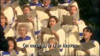 The Lord Prayer song  Crystal Cathedral choir [upl. by Luise83]