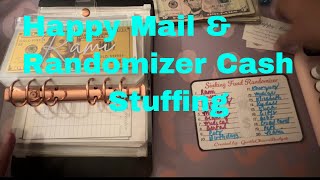 Happy Mail amp Randomizer Cash Stuffing savingmoney cashstuffing [upl. by Mintun]