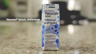 Neocate Splash Unflavored  In Spanish [upl. by Ennirroc435]