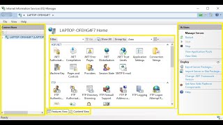 IIS Manager Configuration  How to Activate IIS Service and Feature in Windows [upl. by Rengaw]