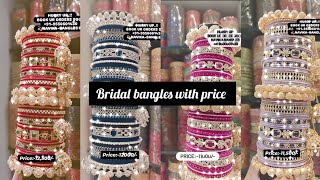 Bridal Bangles designs with priceTrending bridal chura with price [upl. by Reneta]