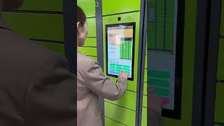 Custom smart storage locker parcel delivery locker smart food locker [upl. by Lilaj530]