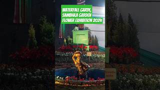 Sambhaji gardenflower exhibition 2024 fountain garden nature waterfountain waterfall pune [upl. by Htor]