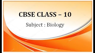 Cbseclass10bioch 8ReproductionIntroduction [upl. by Liebowitz]