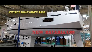 BAVARIA C38  Athens Boat Show 2023  Free Sail Group [upl. by Ttirb]