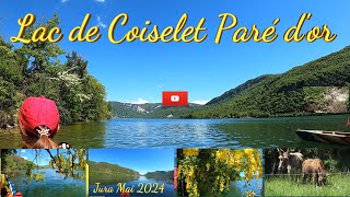 Le lac de Coiselet paré dor en Kayak [upl. by Elocyn]