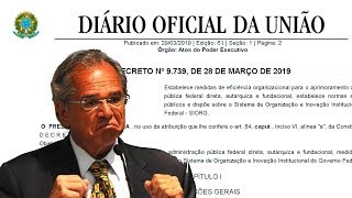 Decreto 973919  Parte que altera o Cadastro Reserva [upl. by Ecargyram]