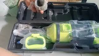 1 inch heavy duty pneumatic air impact wrench unboxing testing [upl. by Ahsenid469]