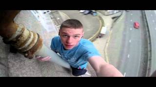 Robbie Borthwick climbs woolmanhill hospital [upl. by Mani548]