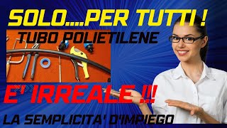 TUBO TOP TUBO FACILE in PLASTICA  la soluzione rivoluzionariaquot N 80 [upl. by Previdi]