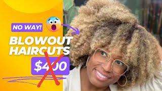 So NOW Your Clients Do Want Blown Out Haircuts 💇🏽‍♀️ 👀🤭🫠 Post No Oils Butters amp Curly Cuts‼️ [upl. by Honeyman]