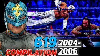 WWE Rey Mysterio 619 Compilation 20042006 [upl. by Tor654]