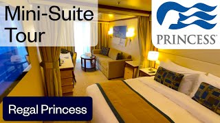 Regal Princess  Mini Suite Cabin Tour [upl. by Pickar]