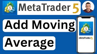 How to Add Moving Average in MetaTrader 5 MT5 Mobile App  Easy to Follow [upl. by Eiblehs]