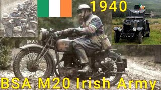 BSA M20 1940 Irish Army 🇨🇮  5 MiH EP 4 S 24 [upl. by Silisav]