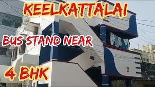 keelkattalai bus stand near 4 bhk individual villa sale plots chennai sale madipakkam villa [upl. by Catharina777]