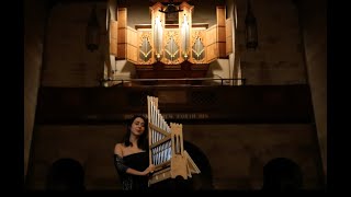 Catalina Vicens  Medieval Portative Organ  Lucente Stella [upl. by Zamir]