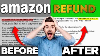 Amazon Refund After This😱 With 🔴Live Proofs  Amazon Refund Tricks [upl. by Ahsienal]