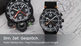 Sinn Spezialuhren 717  Sinn Zeit Gespräch  German Version [upl. by Attenyt]