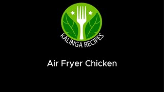 Air Fryer Chicken  airfryerchicken [upl. by Elrahc383]