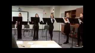 Farandole from LArlesienne Suite II  Flute Choir [upl. by Apple]