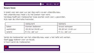 Oefenen 16 2023 Spreken B1 [upl. by Ariay]