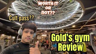 Gold’s gym review🏋️ Janakpuri west Rajiv Rawat [upl. by Chew588]