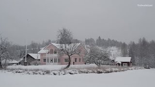 Winter in Swedish Village [upl. by Inuat70]