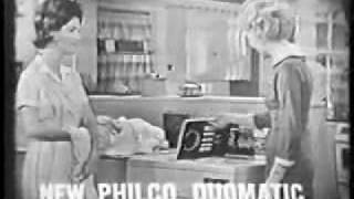 Philco Duomatic WasherDryer amp Clorox TV Commercial  1960 [upl. by Jesselyn]