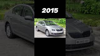 Evolution Of Skoda Octavia 😱😱 shortsvideo [upl. by Htidirem]