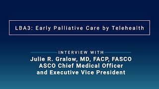 Telehealth Equally Effective as InPerson Palliative Care in Maintaining QOL in Advanced Lung Cancer [upl. by Annabal959]