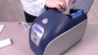 How to Clean Zebra p110i Card Printer [upl. by Selig]