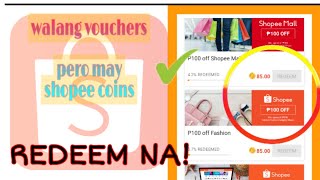 Paano Magkaroon ng Shopee Vouchers  Redeem Shopee Vouchers Using Shopee Coins [upl. by Bendicty]