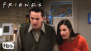 Flashback Of The Friends Finding Out About Chandler And Monica Clip  Friends  TBS [upl. by Nalda]