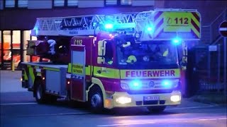 DLK KEF und RTW der Feuerwehr Ratingen [upl. by Harve813]